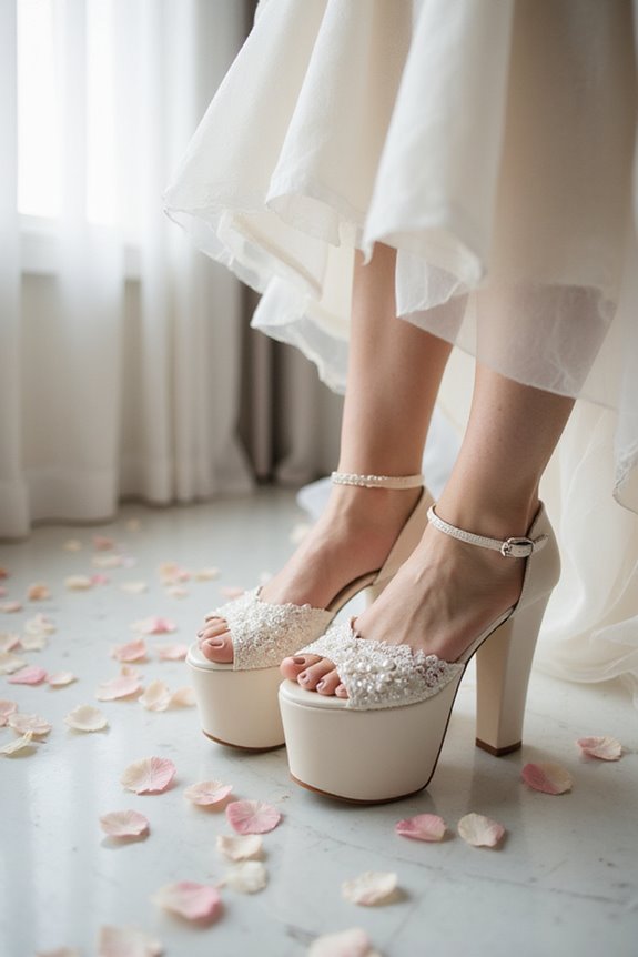 balancing chunky platforms stylishly