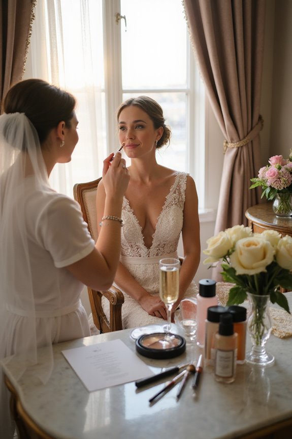 bridal beauty trial collaboration