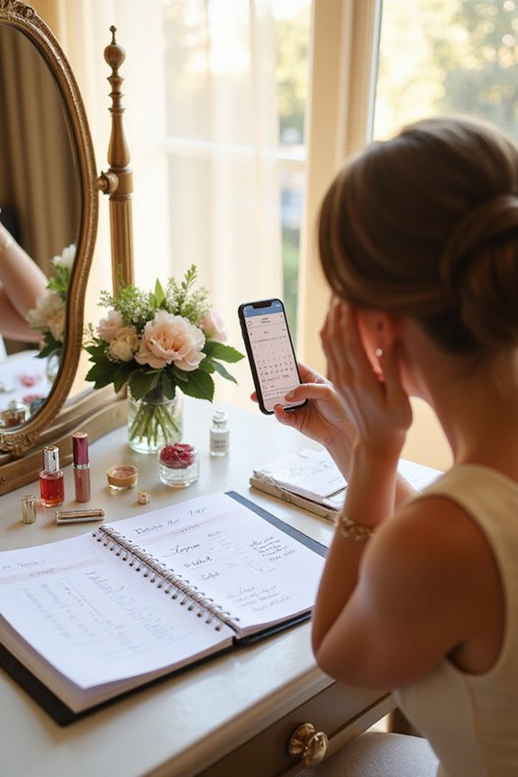 bridal beauty trial communication