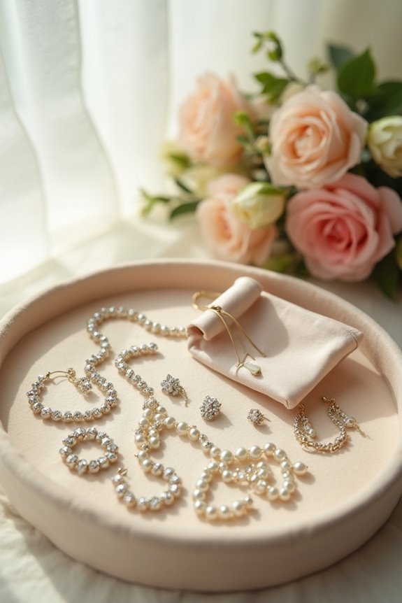 careful handling of jewelry