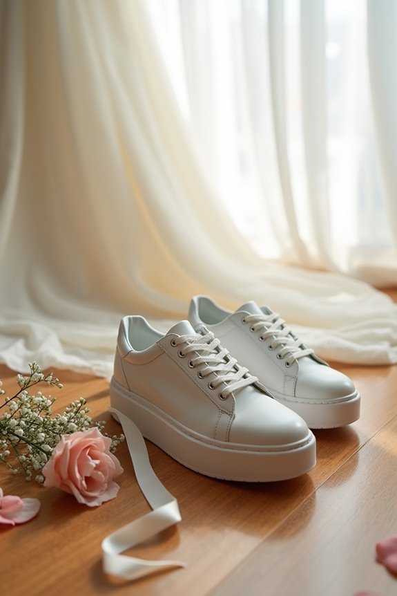 casual looks with platform sneakers