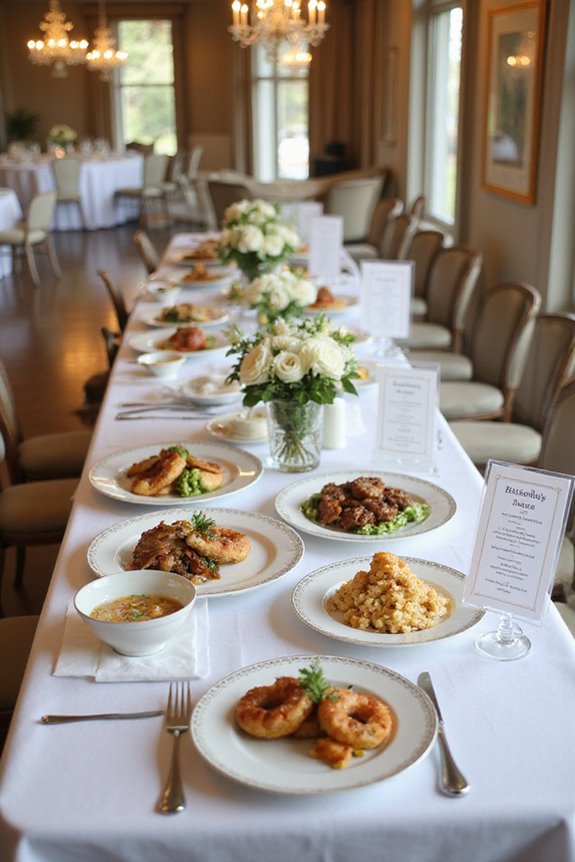 catering pricing and transparency