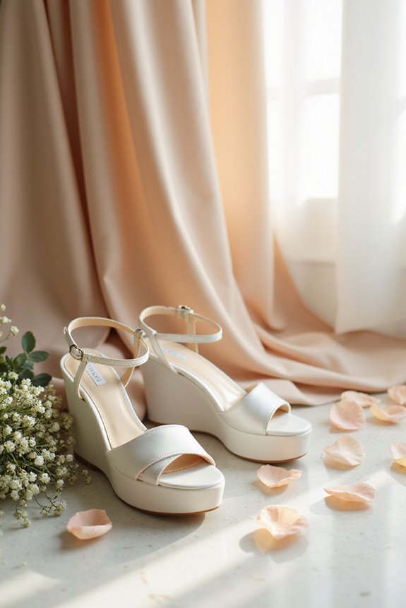 chic summer outfits platform sandals
