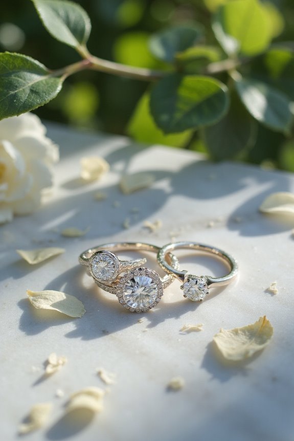choosing diamond wedding rings