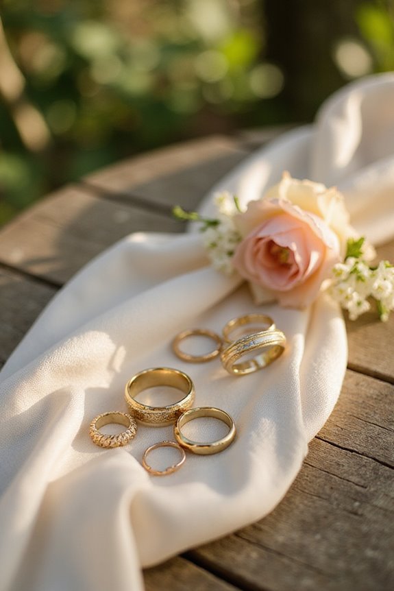 choosing gold wedding rings