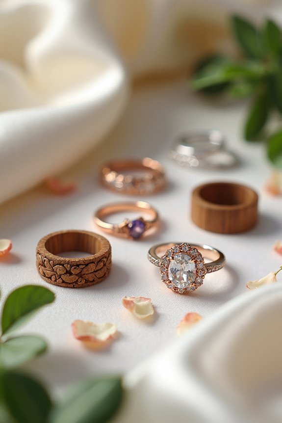 choosing unique wedding rings