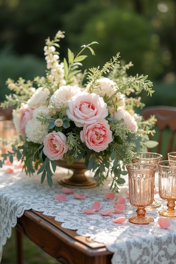 choosing wedding flower options