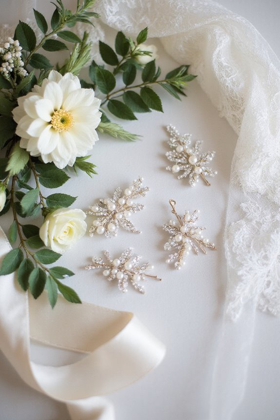 choosing wedding hair accessories