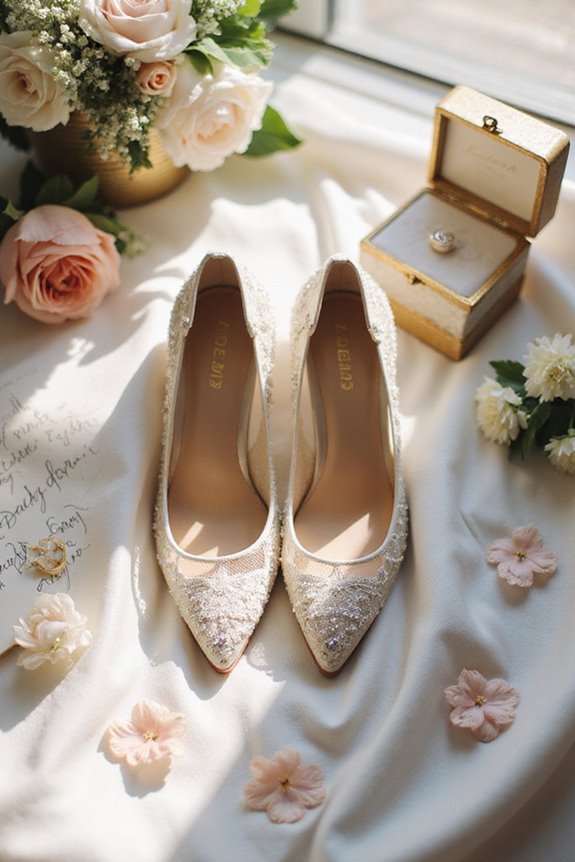 comfortable stylish wedding shoes