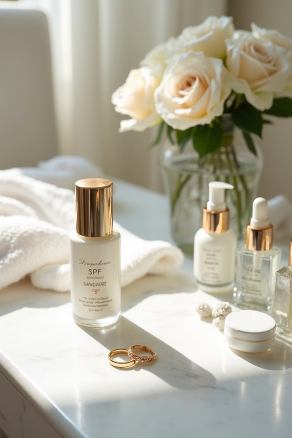 daily broad spectrum sunscreen application