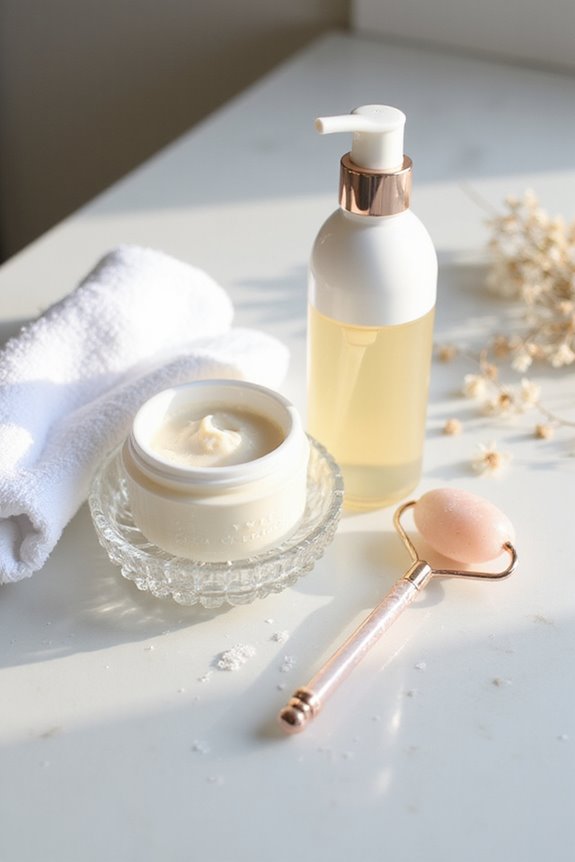 double cleansing skincare routine