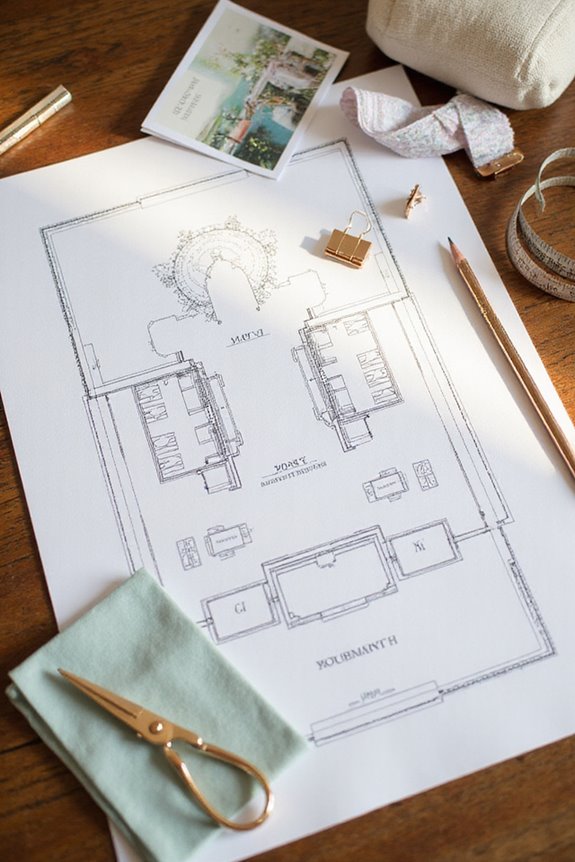 event layout and zoning