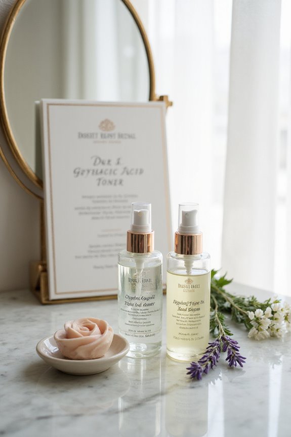 exfoliate for clear skin