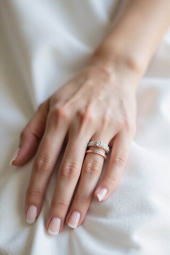 fashionable ring stacking tips