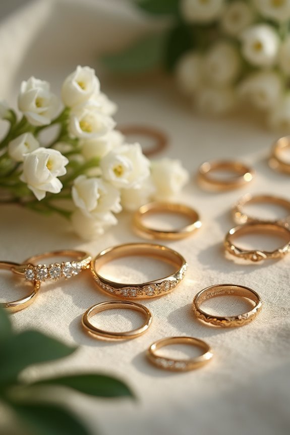gold wedding rings for men