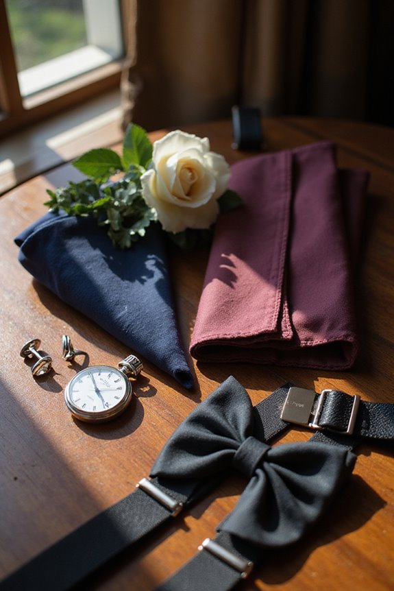 groom s essential wedding accessories