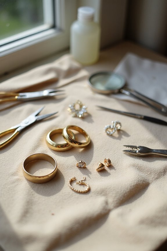 jewelry cleaning and care