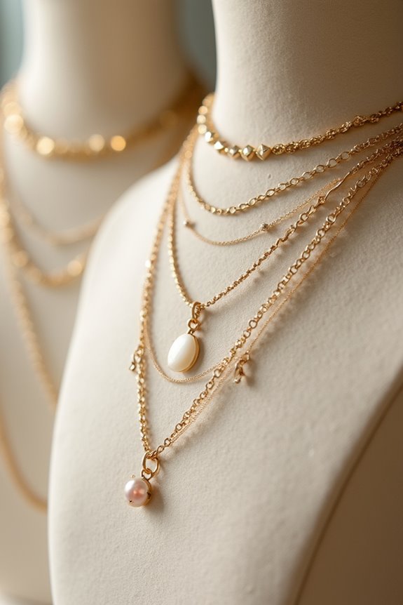 layered necklace styling tips