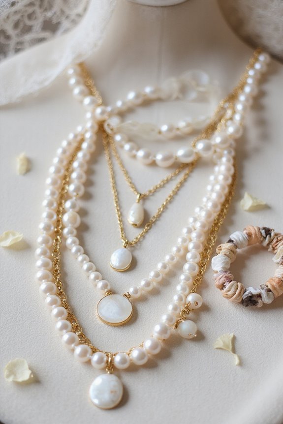layering and mixing pearls