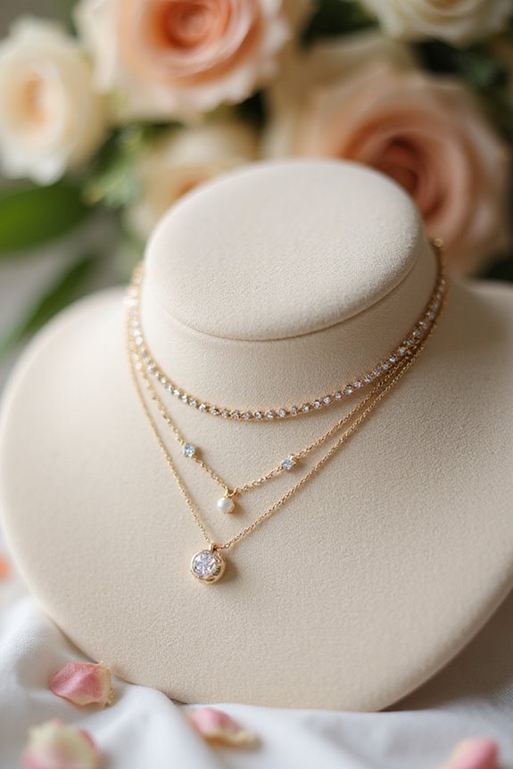 layering necklaces with style