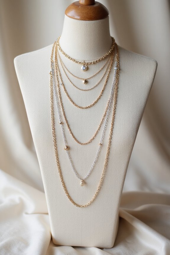necklace lengths impact appearance