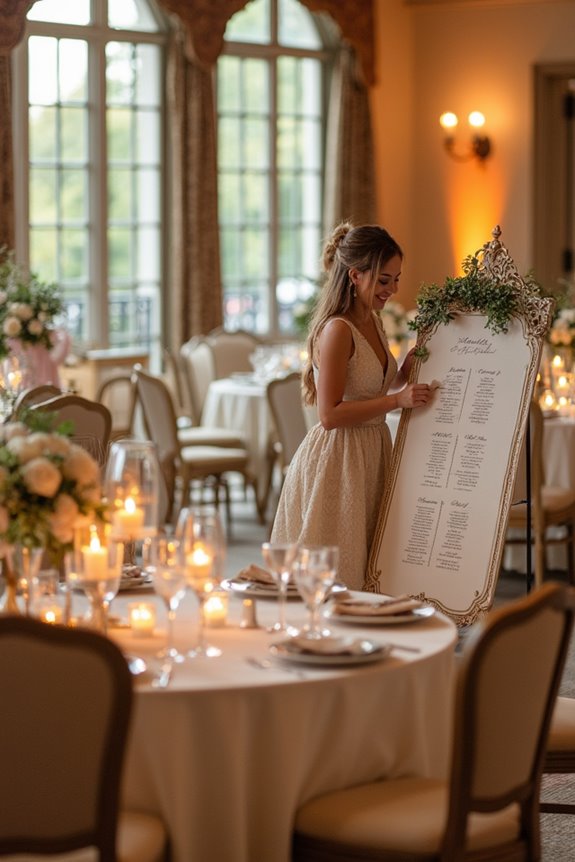 organized and adaptable seating arrangements