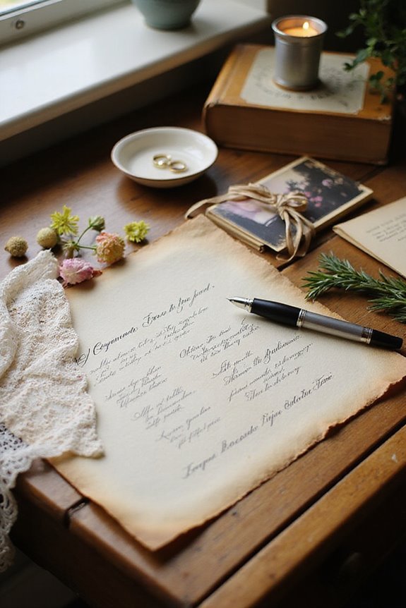 personalized heartfelt wedding vows