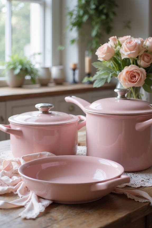 pink cookware sets review