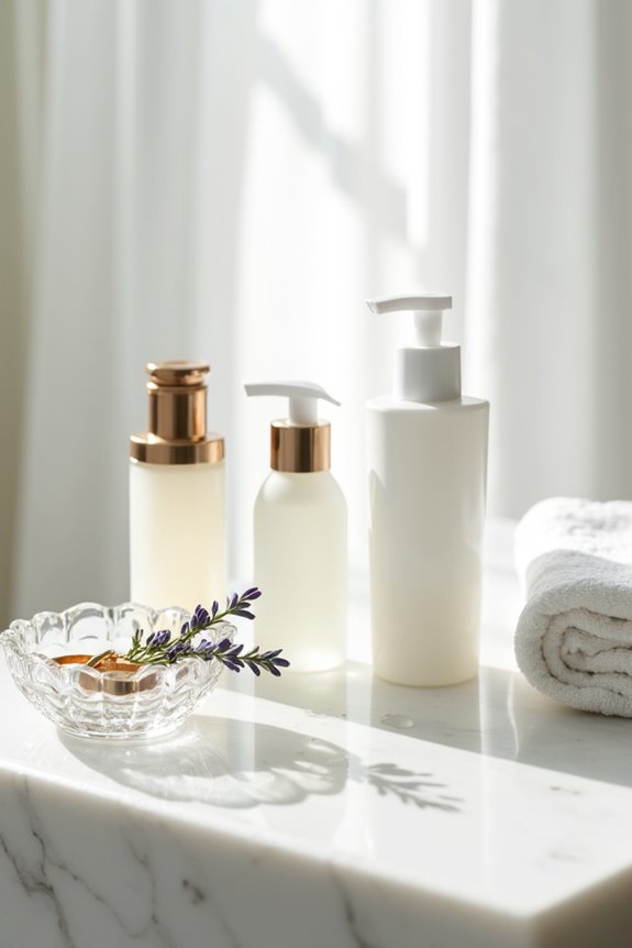 skincare routine application steps