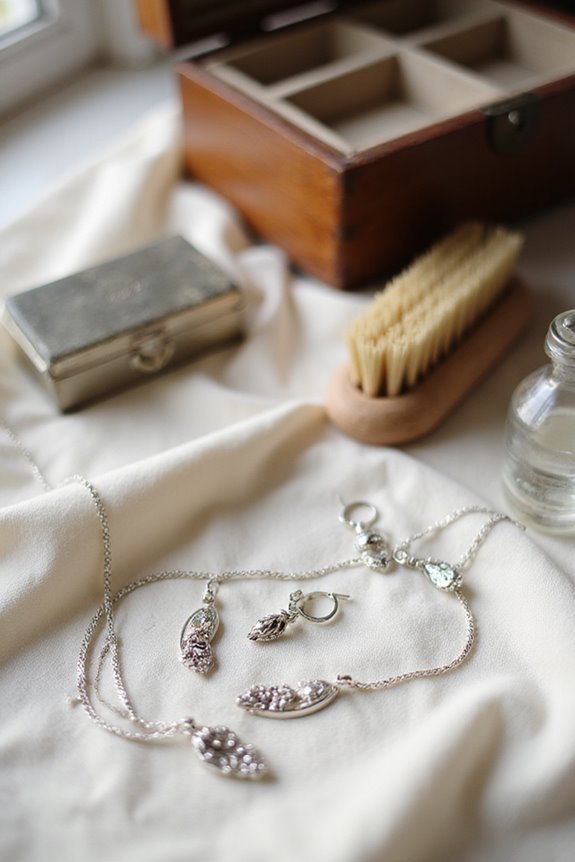 sterling silver jewelry care