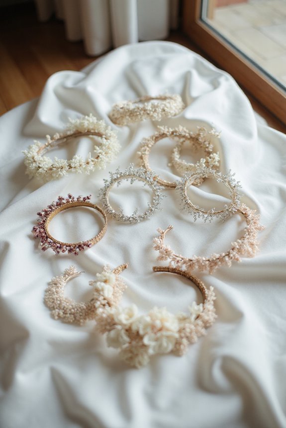 stunning bridal headpiece accessories
