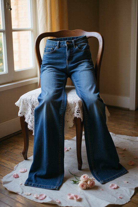 stylish comfort in denim