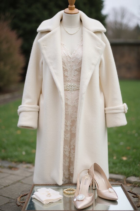 stylish oversized coat accessorizing