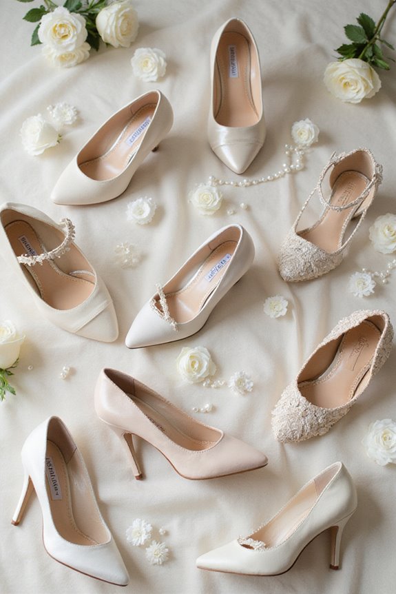 stylish wedding shoes selection