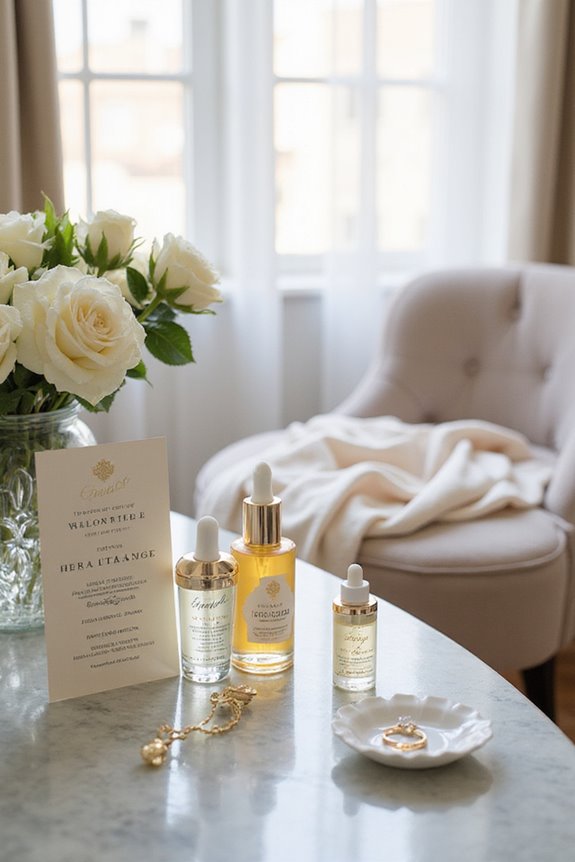 targeted skincare serum application