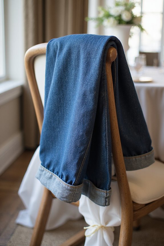 thick cuffed denim trend