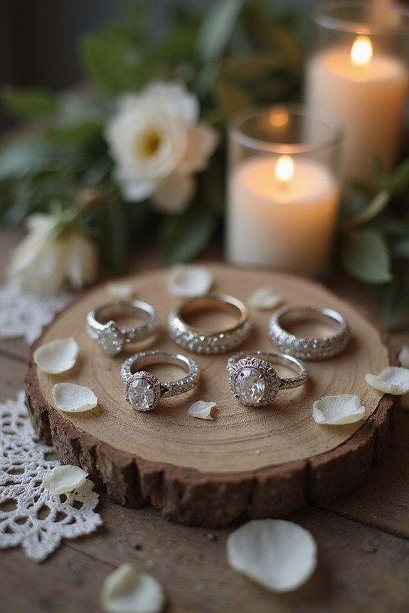 timeless diamond wedding rings