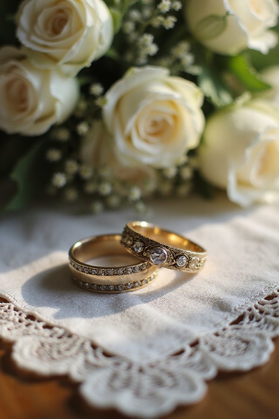 timeless vintage wedding rings