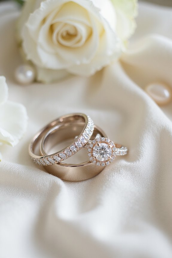 timeless wedding ring sets
