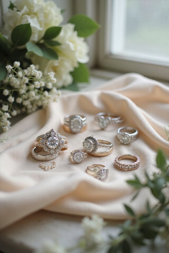 timeless wedding ring sets