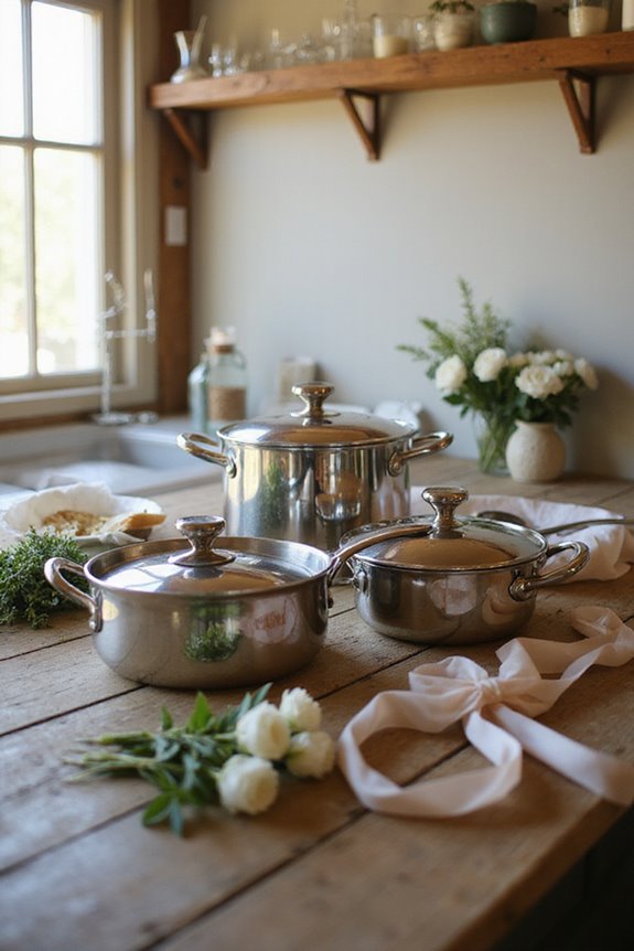 top stainless steel cookware
