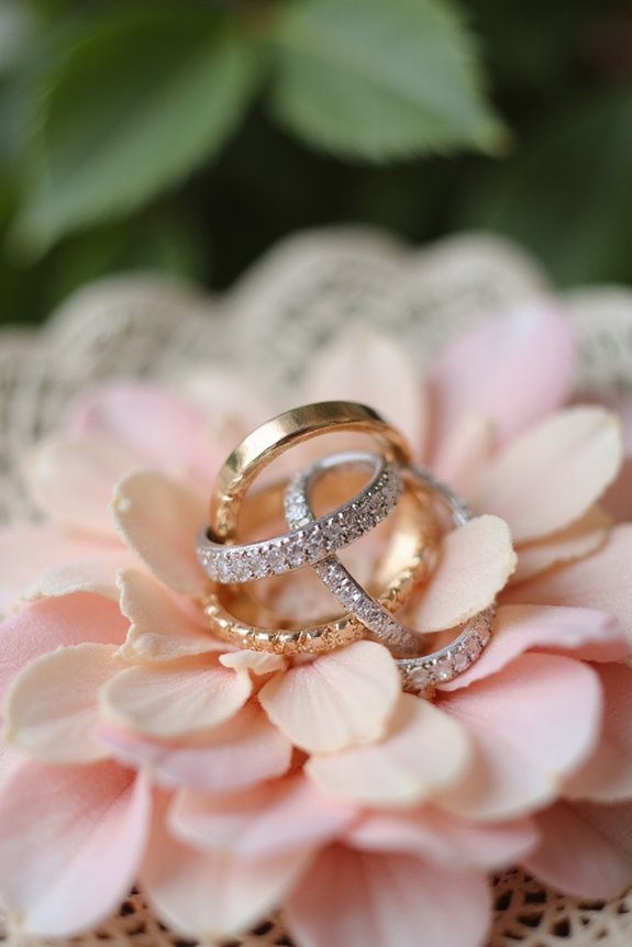 top wedding ring sets