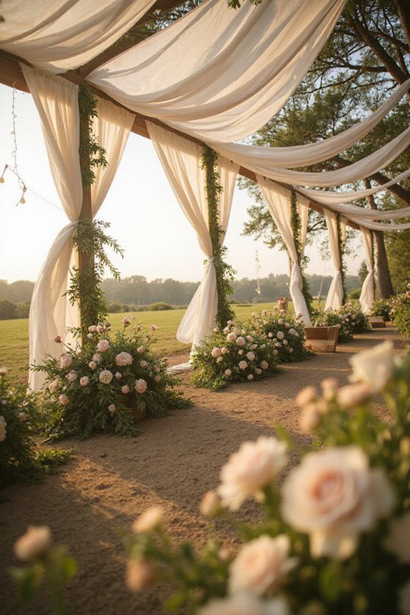 unforgettable wedding tent options