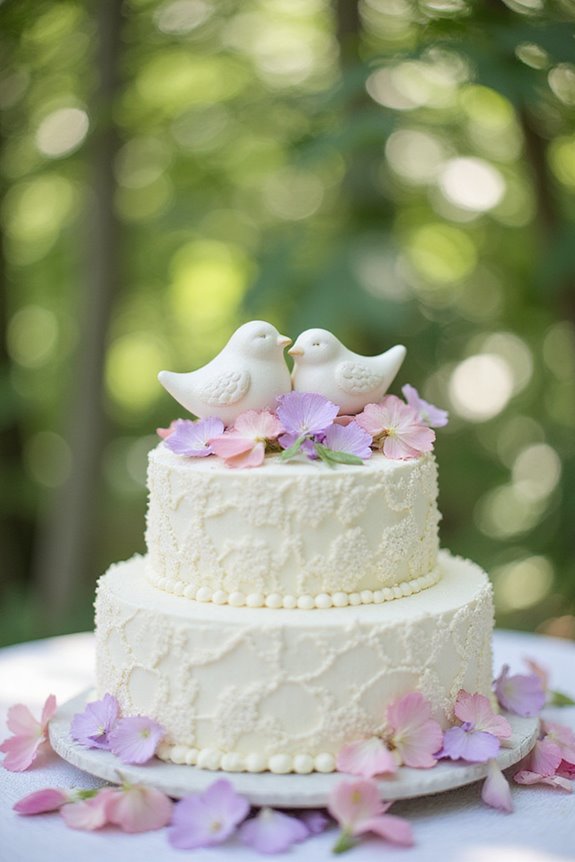 unique wedding cake decorations