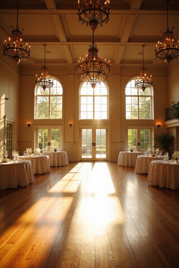 versatile venue layout options