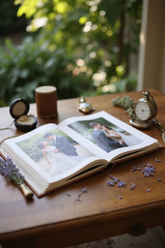 wedding album selection factors