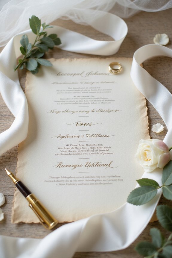 wedding ceremony order planning
