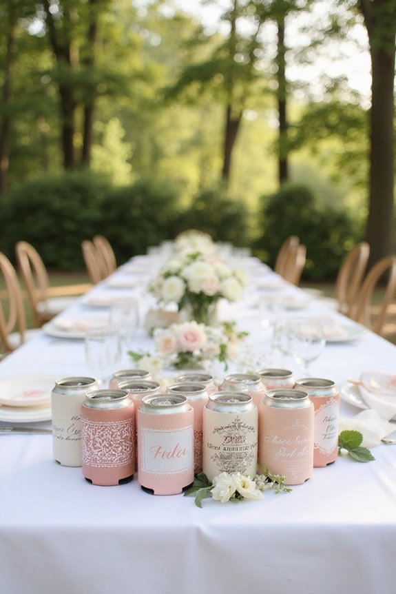wedding koozie selection factors