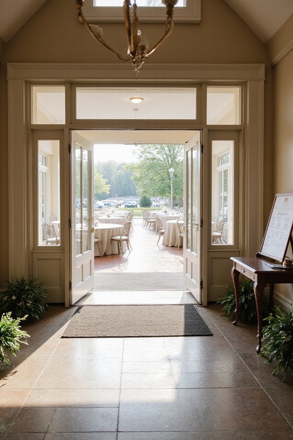 wedding logistics and accessibility