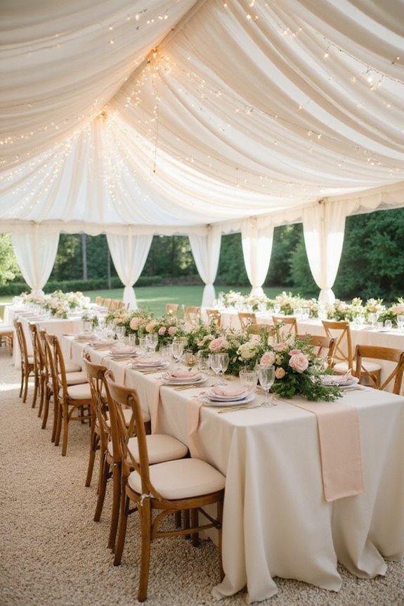 wedding tent selection factors